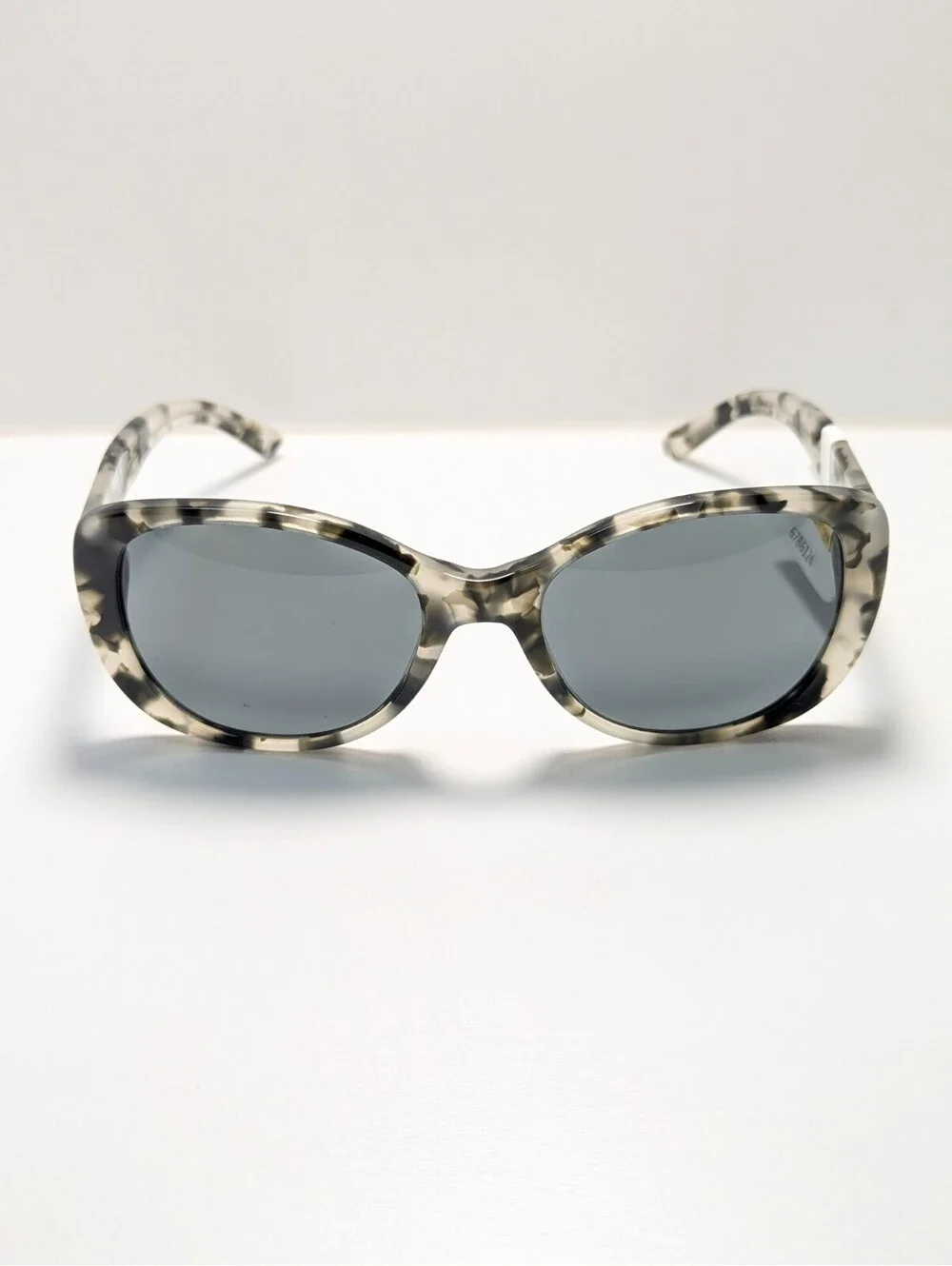DKNY DY4136 Gray UV White Tortoise Cat Eye Women's Fashion Sunglasses 56-19-135